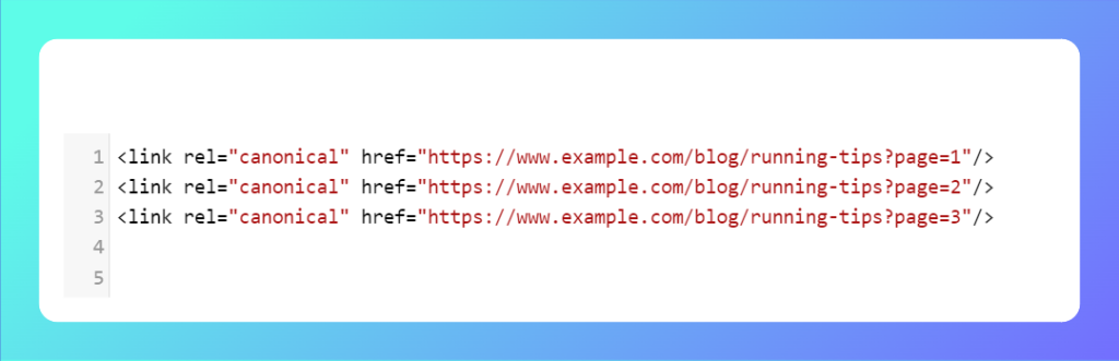 solving common mistakes related to self-canonical tags